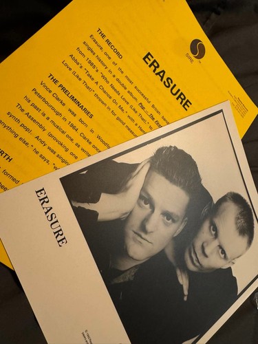 Erasure total pop press - total, us