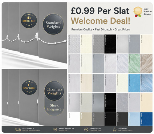 Vertical blind slats - , &