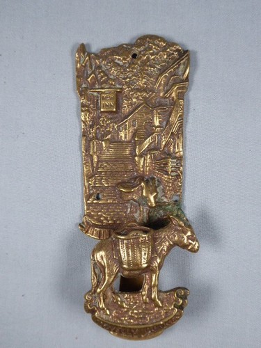 Brass clovelly donkey - clovelly,