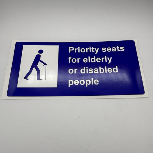 Bus priority seat - bus,