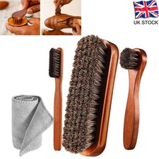 4X Horsehair Shine Shoes Brush