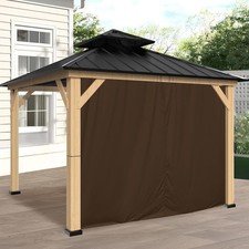 Coastshade Gazebo Pergola Canopy Panel Sidewall Replacement 8ft Brown
