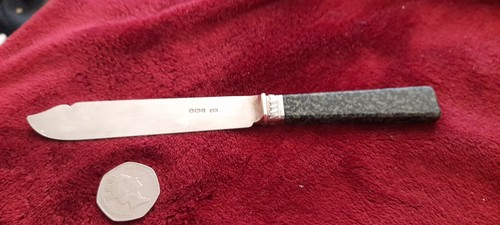 Solid silver butter fish - butter, or
