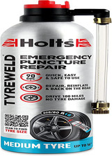 Holts Tyreweld Puncture Sealant Emergency Tyre Repair Foam Car Puncture Repair