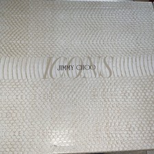 JIMMY CHOO Icons Python Design Empty Box(Torn Lid) + Dust bag 31x28x10.5cms