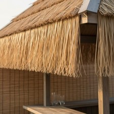 Plastic thatch tile realistic - plastic,