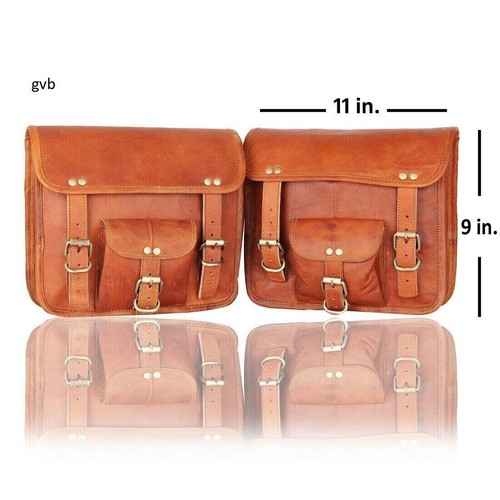 Brown leather motorcycle - brown,