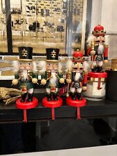 Christmas Nutcracker Stocking Holder Hanger Xmas Decoration