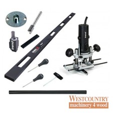 Trend T4EK Router and Door Hinge Jig Package Deal with Cutter, Chisel Hinge/Jig/