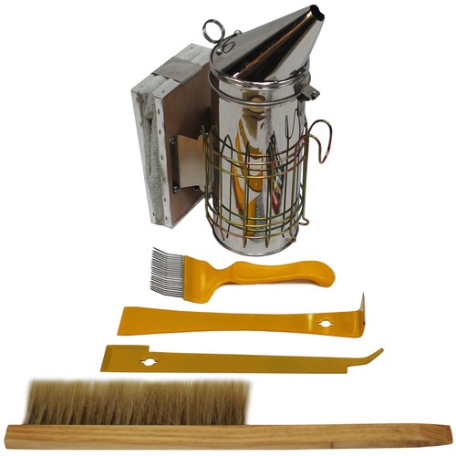 Bee smoker uncapping fork - uncapping,