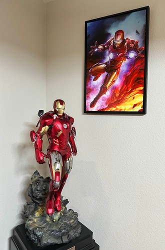 Iron man marvel - man, print