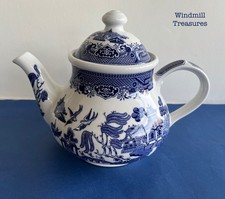Churchill pint blue white - churchill,