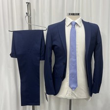 NEXT TAILORING Boys Blue Slim