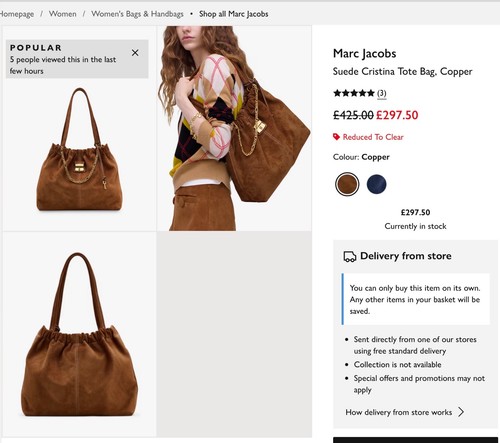 Marc jacobs copper brown - marc,