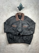 Vintage 90s Leather Bomber