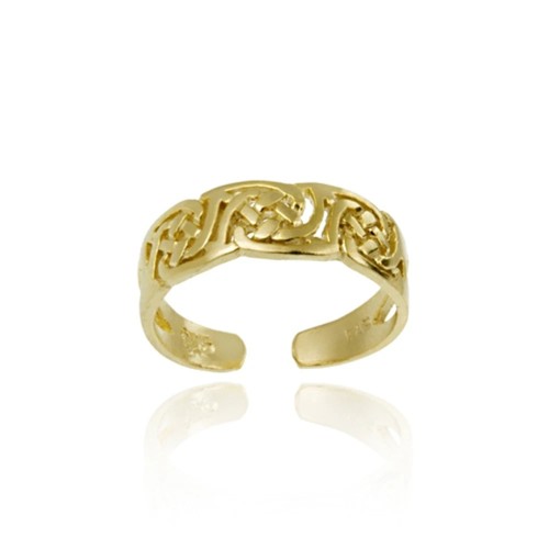 18k gold over 925 - over, irish