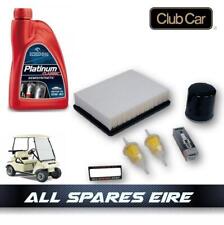 CLUB CAR DS GOLF CART BUGGY SERVICE KIT w OIL AIR & FUEL FILTERS PLUG 1992 UP