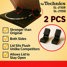 2x Lid Cover Hinges for