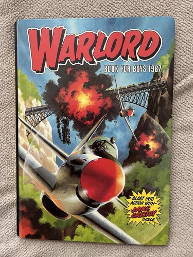 Warlord book for boys 1987 - book,