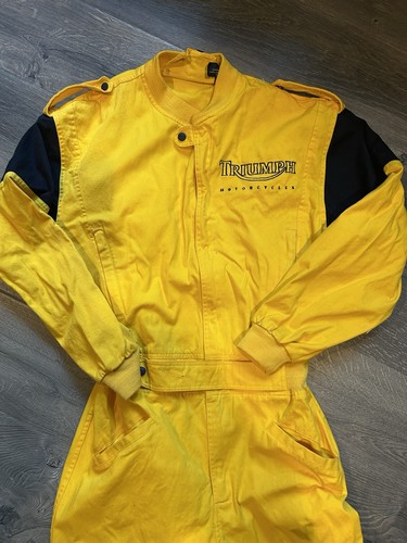 Triumph motorcycles coveralls - triumph,