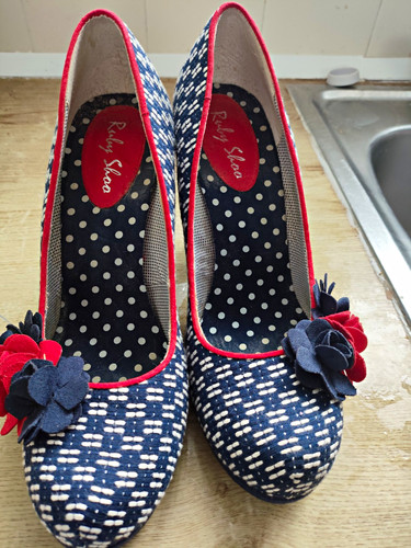 Ruby shoo navy white - ruby, 7