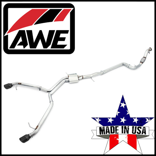 Awe track edition cat back - track,