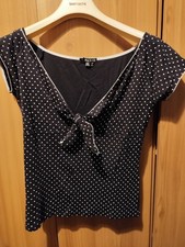 hell bunny dolly spotted top