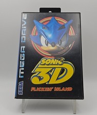 Sonic 3D Flickies Island  - Mega Drive -Boxed - No Manual - PAL - Tested