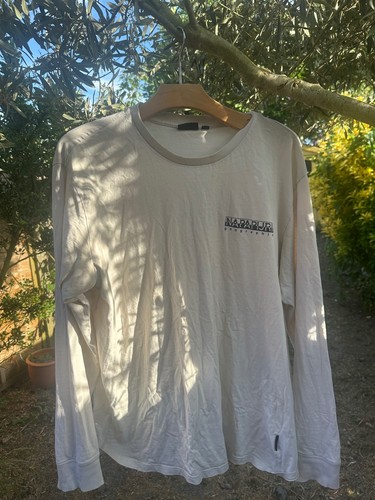 Napapijri long sleeve white - napapijri,