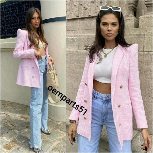 Zara pale pink textured - zara,