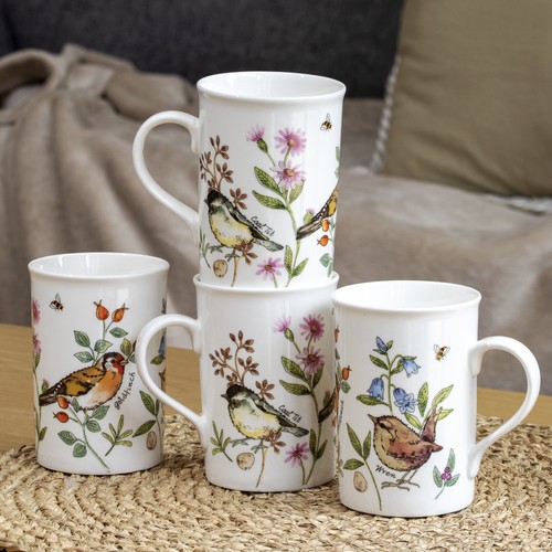 Set garden birds - of, 4
