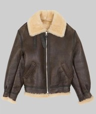 100% sheepskin WW2 B3 Mens RAF