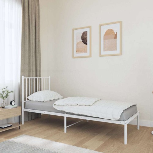 Metal bed frame without - metal,