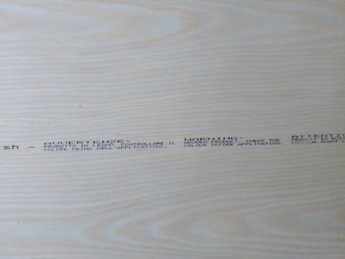 Real wood veneer white - real, oak