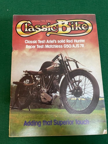 Classic bike winter 1979 ariel - bike,