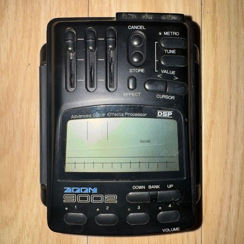 Zoom 9002 advanced guitar - zoom,