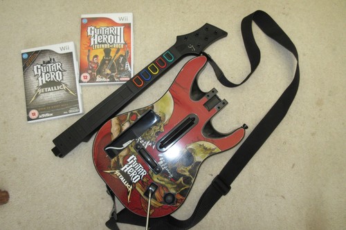 Guitar hero metallica wii - metallica,