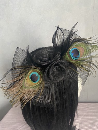 Peacock ostrich feather - peacock,