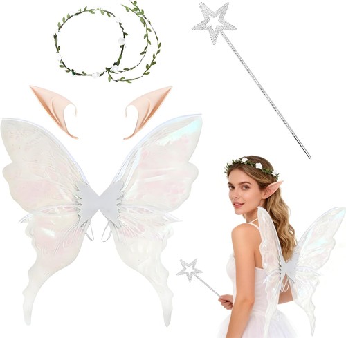 Fairy wings costume - set,