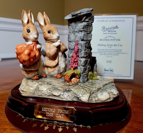 Beswick beatrix potter hiding - beswick,,