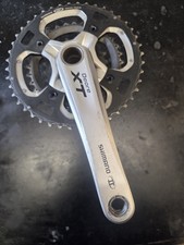Shimano Deore XT Triple Crankset 175mm FC-M770 44/32/22T 9 Speed Hollowtech 2