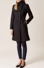 Hobbs Black Fonda Coat Double