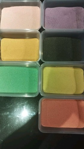 1kg coloured art craft - coloured, /