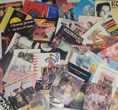 Vinyl records 1300 singles - vinyl, records:1300+