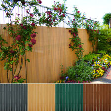 PVC Privacy Fence Panel Garden Backyard Shade Screen Windscreen w/Metal Gromment