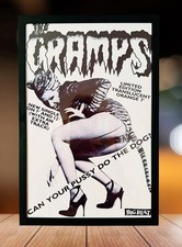 Cramps Framed A4 Modern Wall