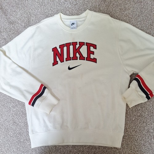 Vintage nike sweatshirt white - nike,