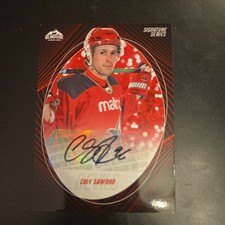 COLE SANFORD SIGNATURE SERIES CARDIFF DEVILS SERIES 1 25/26 BLINDSIDE CARD