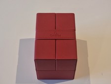 GENUINE OMEGA RED LEATHER