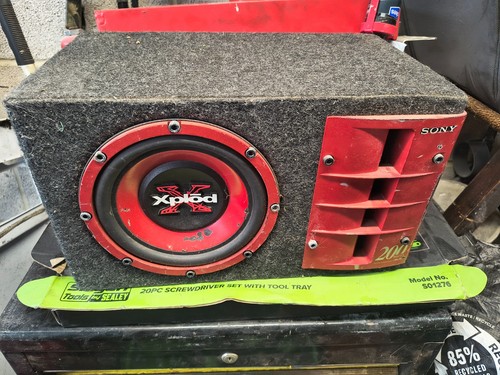Sony xplod sub aw200x - xplod, xs-aw200x